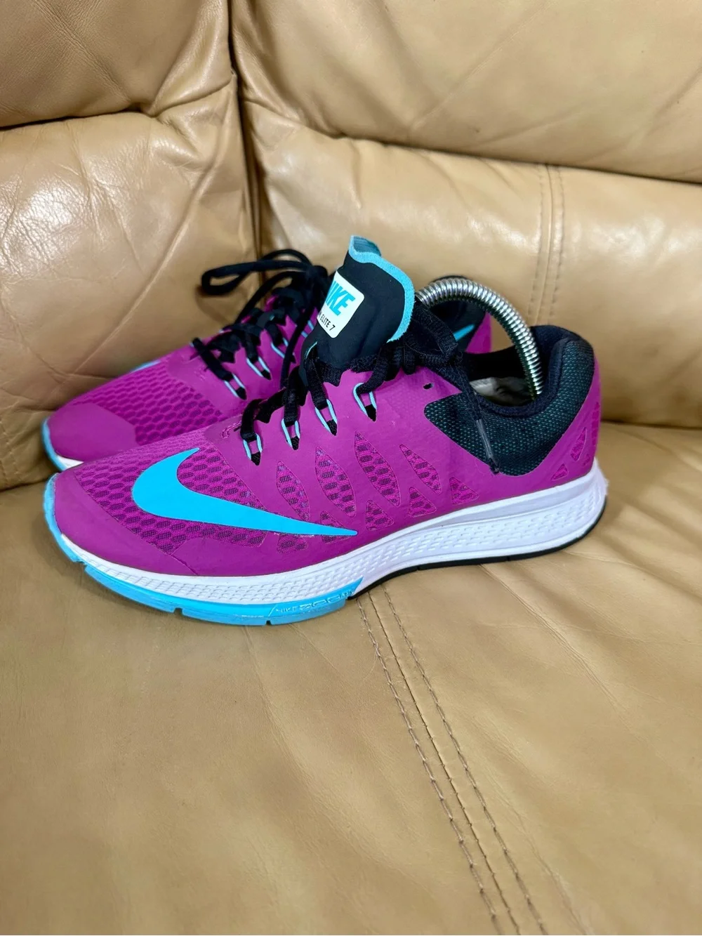 Nike Air Zoom Elite 7 Fuchsia Clearwater Running Shoes Women’s 6